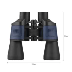 BINOCOLO PROFESSIONALE ANTIRIFLESSO 80X80 REGOLABILE CON BUSSOLA BORSA ART.85109
