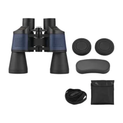 BINOCOLO PROFESSIONALE ANTIRIFLESSO 80X80 REGOLABILE CON BUSSOLA BORSA ART.85109