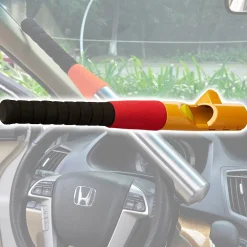 BLOCCASTERZO BLOCCA VOLANTE ANTIFURTO AUTO MAZZA BASEBALL DIFESA BLINDOSTERZO