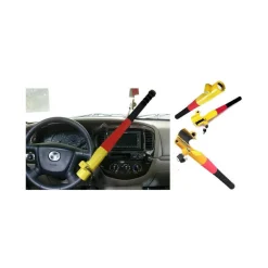 BLOCCASTERZO BLOCCA VOLANTE ANTIFURTO AUTO MAZZA BASEBALL DIFESA BLINDOSTERZO