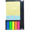 BLOCCO MEMO ADESIVI IN MISURE E COLORI DIVERSE CON SUPPORTO IN PLASTICA