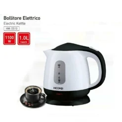 BOLLITORE ELETTRICO 1100 WATT 1 LITRO CON BASE GIREVOLE DI 360° PER TE' INFUSI