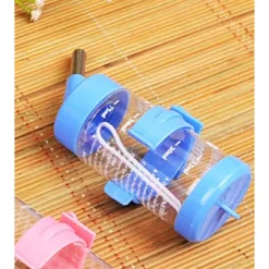 BORRACCIA CRICETI PICCOLI ANIMALI 80ML ACCIAIO PLASTICA DESIGN SFERA ANTIGOCCIA