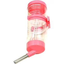 BORRACCIA CRICETI PICCOLI ANIMALI 125ML ACCIAIO PLASTICA DESIGN SFERA ANTIGOCCIA