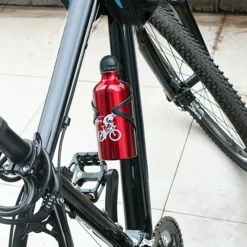 BORRACCIA IN ALLUMINIO CON BECCUCCIO RETRAIBILE TAPPO ANTIPOLVERE 500 ML XC-2505