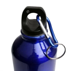 BORRACCIA IN ALLUMINIO TAPPO ERMETICO CON MOSCHETTONE DA 500 ML COLORATE XC-2504