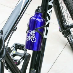 BORRACCIA IN ALLUMINIO TAPPO ERMETICO CON MOSCHETTONE DA 500 ML COLORATE XC-2504