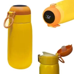 BORRACCIA TERMICA CON DISPLAY LED TEMPERATURA THERMOS ACCIAIO INOX 420ML TX-8334
