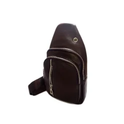 BORSA BORSELLO UOMO SIMIL-PELLE TRACOLLA PETTO MONO SPALLA MARSUPIO LAVORO 628