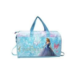 Borsa Borsone da Viaggio con Tasca Frontale Disney Cenerentola Cindarella