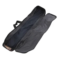 BORSA FODERO CUSTODIA PORTA CANNE DA PESCA 100CM CON 2 SCOMPARTI ZIP PIEGHEVOLE