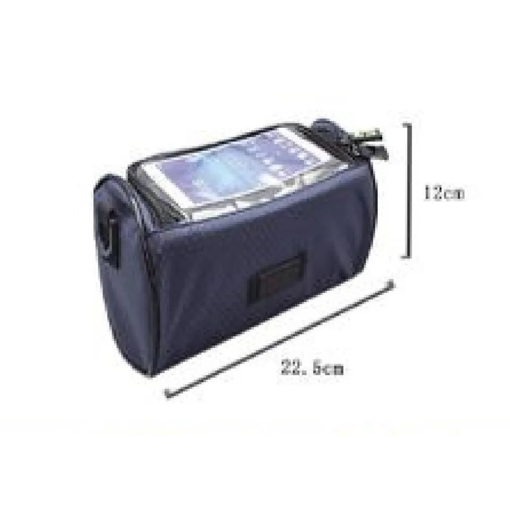 BORSA MANUBRIO BICICLETTA BICI TASCA TOUCH NAVIGATORE SMARTPHONE TRACOLLA ZX-9423