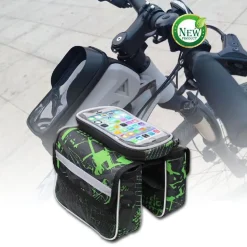 BORSA PER BICICLETTE PER TELEFONO CON TOUCH SCREEN ANTERIORE BICICLETTA ZX-9426