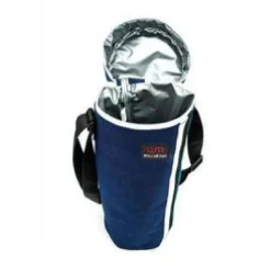 BORSA PORTABOTTIGLIA FRIGO TERMICO BICOLORE 2 LT MARE SPIAGGIA 12X12X34CM 15410