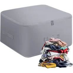 BORSA PORTAOGGETTI PER PIUMINO ORGANIZER A COMPRESSIONE CONTENITORE ANTIPOLVERE RESISTENTE