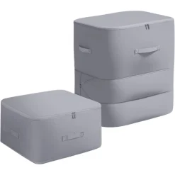 BORSA PORTAOGGETTI PER PIUMINO ORGANIZER A COMPRESSIONE CONTENITORE ANTIPOLVERE RESISTENTE