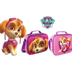 BORSA PRANZO PAW PATROL SKYE PORTA MERENDA TERMICA ISOLATA PER SCUOLA PICNIC