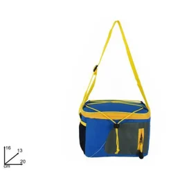 BORSA TERMICA 3 LITRI FRIGO BORSETTA SPIAGGIA MARE ESCURSIONE PIC NIC CON MANICI