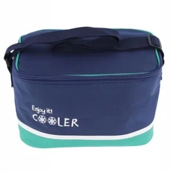 BORSA TERMICA 10 LITRI FRIGO BORSETTA SPIAGGIA MARE ESCURSIONE PIC NIC BLU 8 ORE