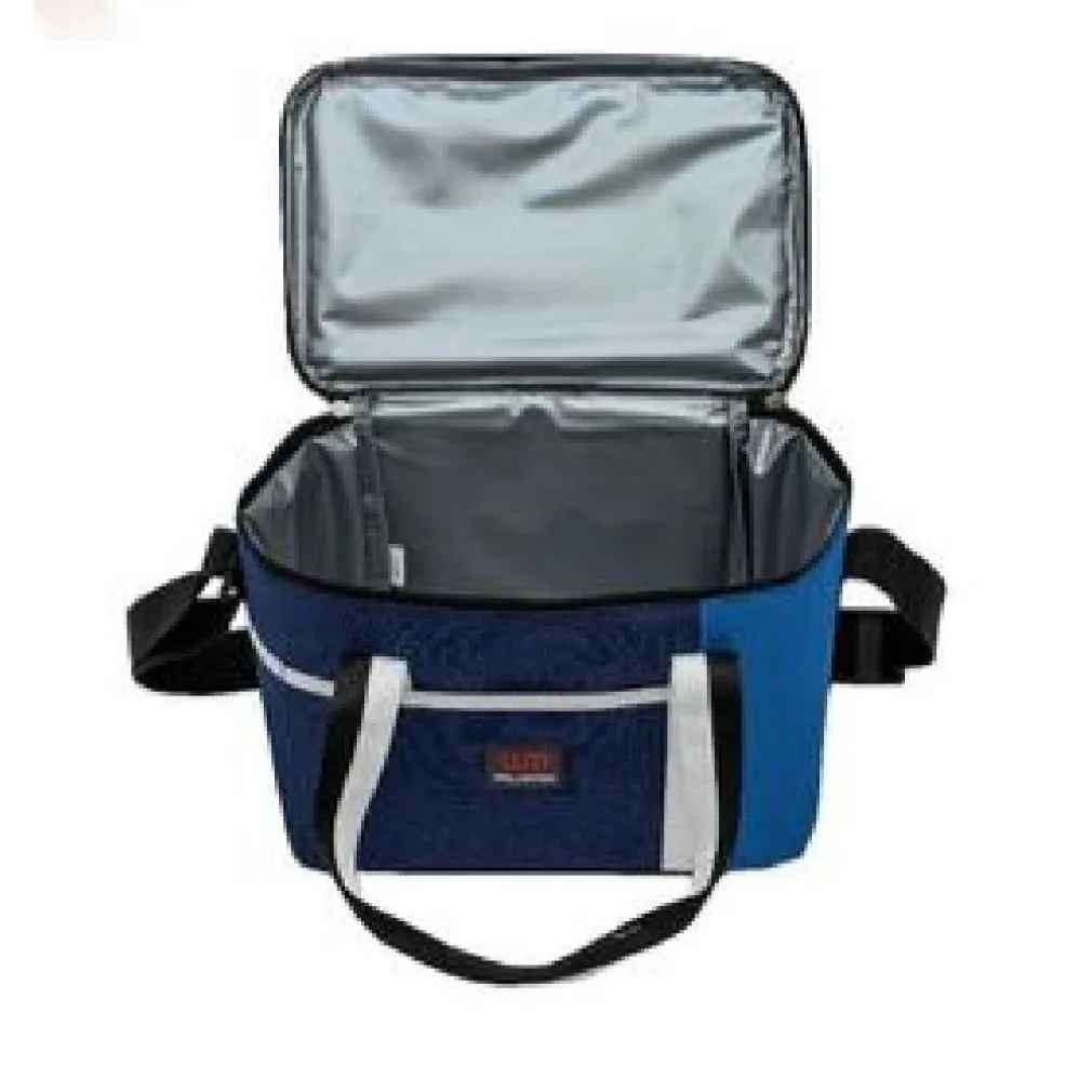 BORSA TERMICA BICOLOR 16 LT CON TRACOLLA 32X20X25 CM VIAGGI MARE CAMPEGGIO 15407