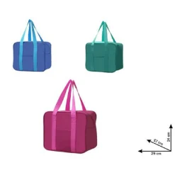 BORSA TERMICA CORFU 12 LT FRIGO VIAGGI MARE 29X17X24CM 3 COLORI ASSORTITI 773404