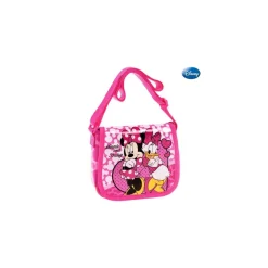 BORSA TRACOLLA REGOLABILE CON PATTA SCUOLA TEMPO LIBERO MINNIE AND DAISY DISNEY