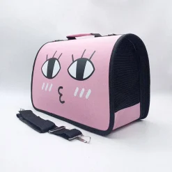 BORSA ZAINO PORTATILE PIEGHEVOLE VIAGGIO PER ANIMALI CANI GATTI A TRACOLLA TG.M