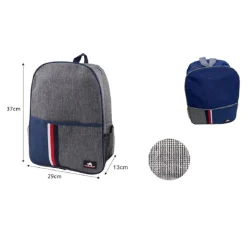 BORSA ZAINO TERMICO BICOLOR 29X13X37CM 21.5LT VIAGGI MARE CAMPEGGIO PICNIC 12820