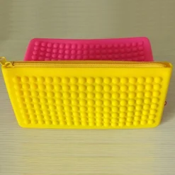 BORSETTA POCHETTE SILICONE 20X10 CM PORTAMONETE PORTA OGGETTI MONETE DOCUMENTI