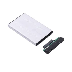 BOX CASE SUPPORTO ESTERNO PER HARD DISK HDD 2.5 SATA USB 2.0 LETTORE PORTATILE