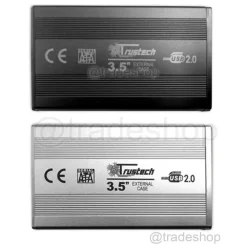 BOX ESTERNO CASE SUPPORTO ADATTATORE PER HHD HARD DISK DA 3,5" SATA USB 2.0