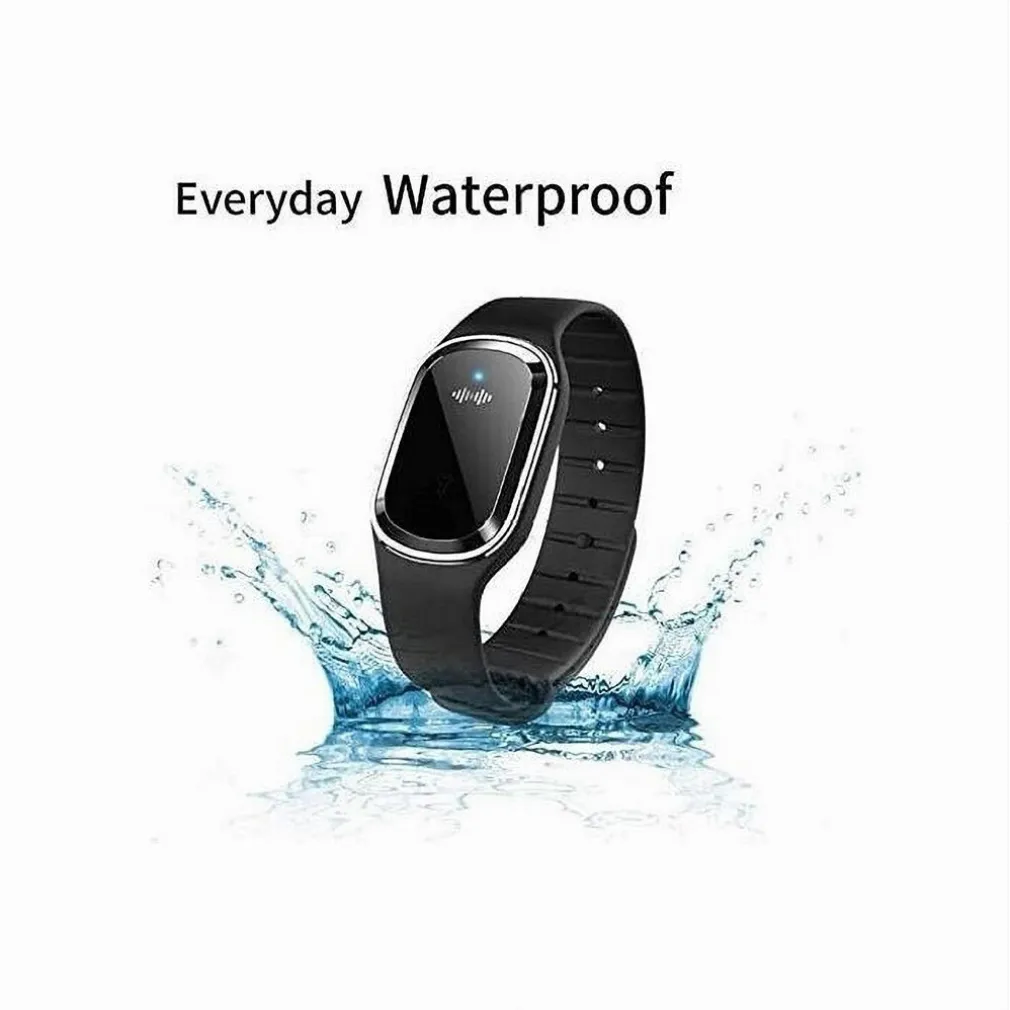 BRACCIALE REPELLENTE PER ZANZARE AD ULTRASUONI OROLOGIO DISPOSITIVO ANTIZANZARE