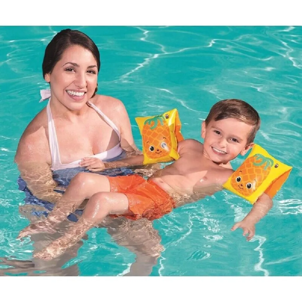 BRACCIOLI FRUTTA PER BAMBINI 23X15CM NUOTO PISCINA MARE MODELLI ASSORTITI 32042