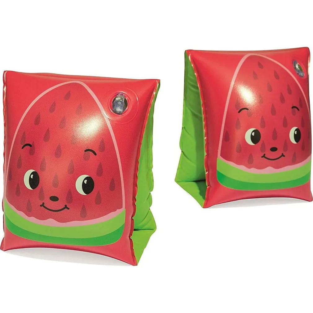 BRACCIOLI FRUTTA PER BAMBINI 23X15CM NUOTO PISCINA MARE MODELLI ASSORTITI 32042