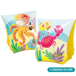 BRACCIOLI FUN FISH 23 X 15 CM MULTICOLORE BAMBINI 3 - 6 ANNI PISCINA MARE 58652