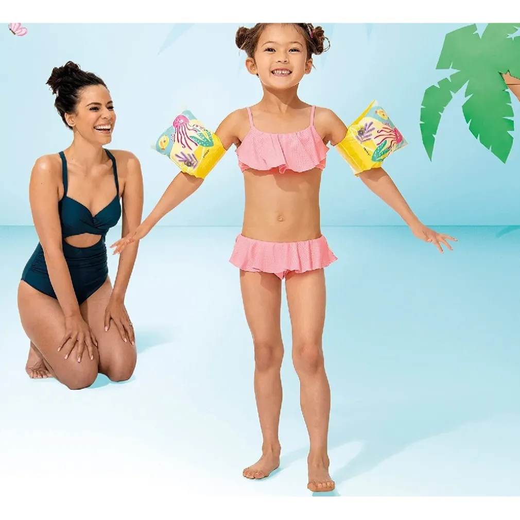 BRACCIOLI FUN FISH 23 X 15 CM MULTICOLORE BAMBINI 3 - 6 ANNI PISCINA MARE 58652