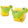 BRACCIOLI GONFIABILI DINOSAURI 23 X 20 CM PER BAMBINI DAI 3-6 ANNI PISCINA 56664