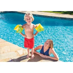 BRACCIOLI GONFIABILI DINOSAURI 23 X 20 CM PER BAMBINI DAI 3-6 ANNI PISCINA 56664