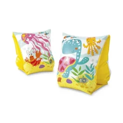 BRACCIOLI STAMPA FONDO MARINO 23X15 CM GONFIABILI PER BAMBINI PISCINA MARE 56666