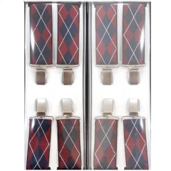 BRETELLE ELASTICIZZATE UOMO DONNA CINGHIA REGOLABILE MODELLO SCOZIA