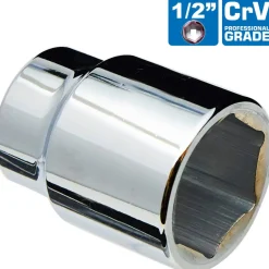 BUSSOLA BOCCOLA ESAGONALE CHIAVE SPANNER IN CROMO VANADIO 16 MM ATTACCO 1/2"