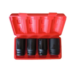 BUSSOLE BOCCOLE PER PISTOLA AVVITATORE PNEUMATICO SET 4 PZ DA 3/4"DA 30 A 36MM