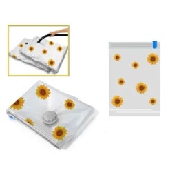 BUSTA SOTTOVUOTO PER ABITI SACCHETTI SALVASPAZIO ERMETICI ARMADIO SACCHI 68X98CM