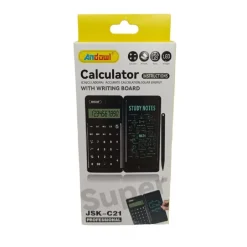 CALCOLATRICE JSK-C21 PIANO SCRITTURA PENNA TAVOLETTA SCRIVERE DISEGNARE/MEMO PAD