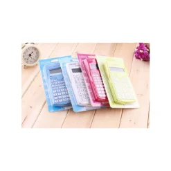 CALCOLATRICE SCIENTIFICA 10 CIFRE DIGITALE A BATTERIA 3 COLORI DIVERSI