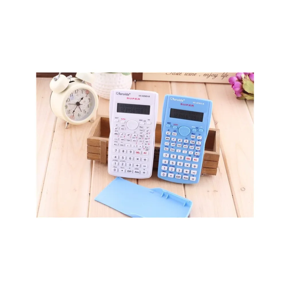 CALCOLATRICE SCIENTIFICA 10 CIFRE DIGITALE A BATTERIA 3 COLORI DIVERSI