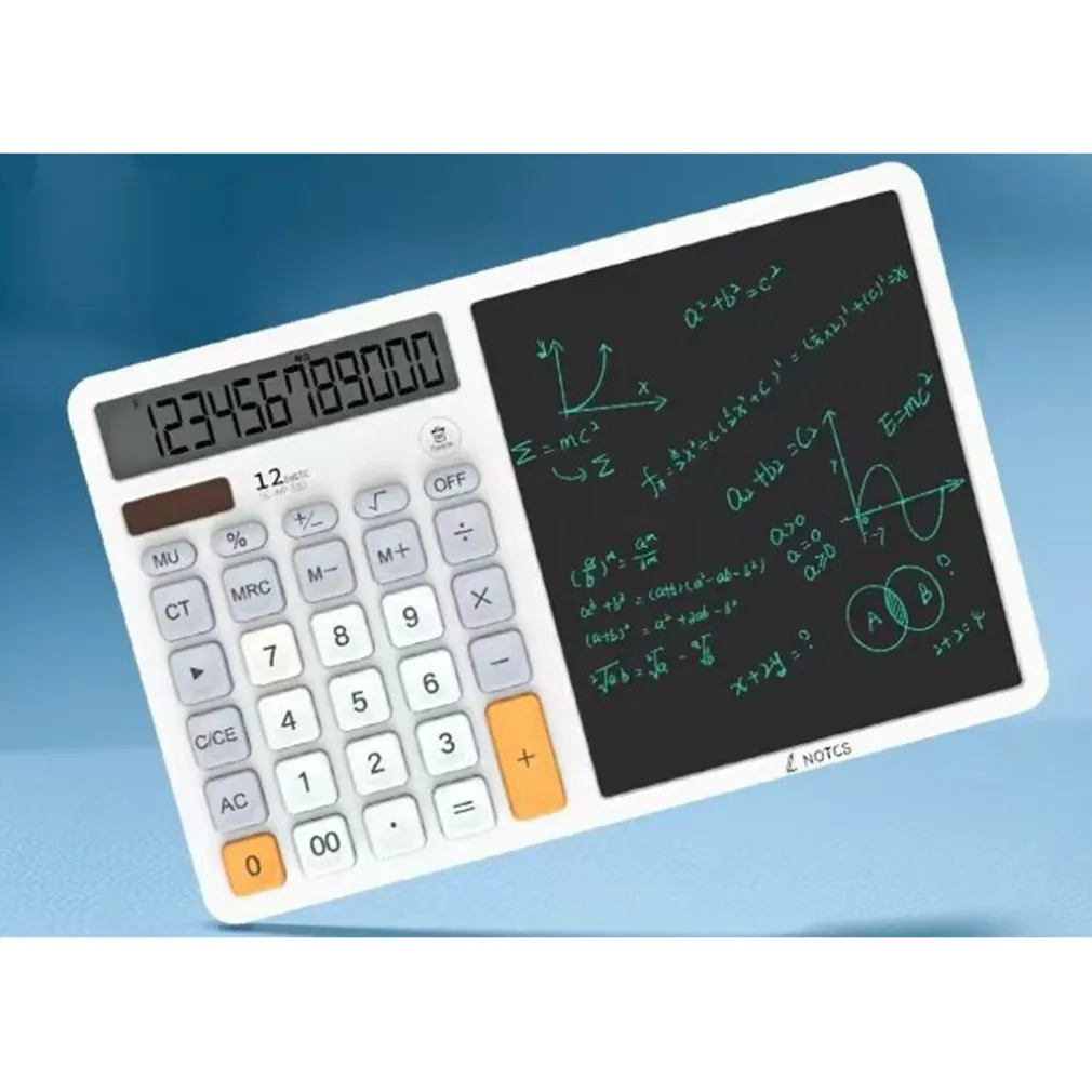 CALCOLATRICE SOLARE CON TASTI CON TAVOLETTA GRAFICA LAVAGNA DIGITALE PER SCRITTURA A MANO