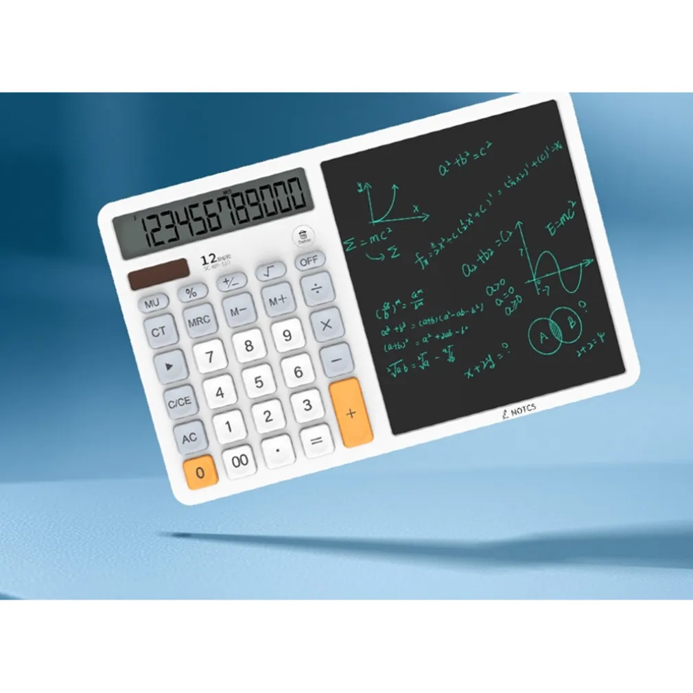 CALCOLATRICE SOLARE CON TASTI CON TAVOLETTA GRAFICA LAVAGNA DIGITALE PER SCRITTURA A MANO