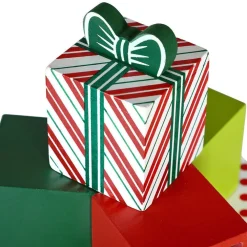 CALENDARIO AVVENTO REGALI DI NATALE IN LEGNO 24 CASSETTI DECORAZIONI NATALIZIE