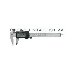CALIBRO A CORSOIO CASSA IN METALLO DIGITALE 150 MM CON DISPLAY E CUSTODIA